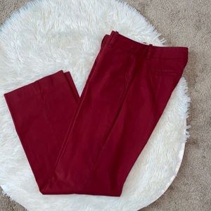 J.crew maroon slacks